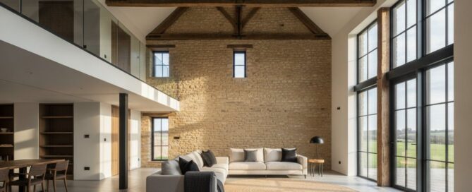 Modern Barn Conversion Interiors: A Masterclass in Refined Rural Luxury