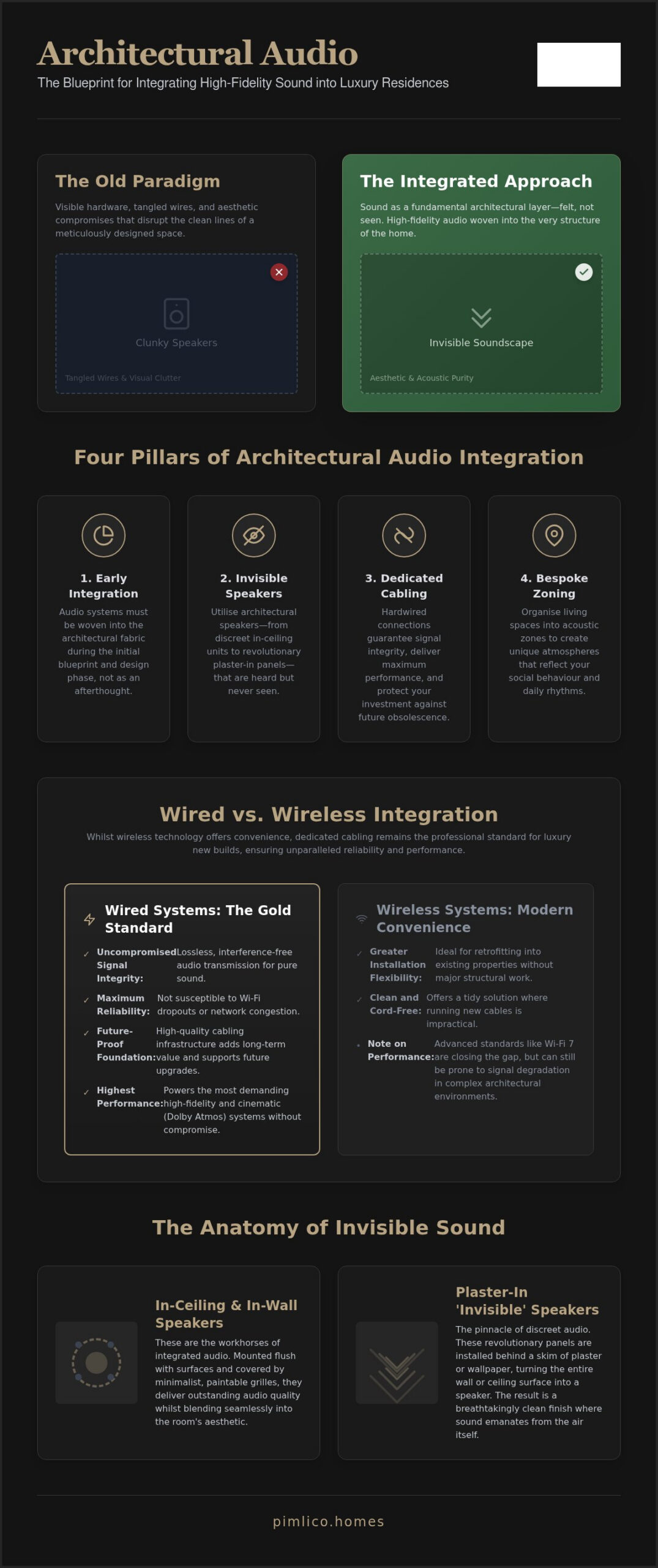 Elevating the Sensory Experience: A Guide to Integrated Home Audio Systems