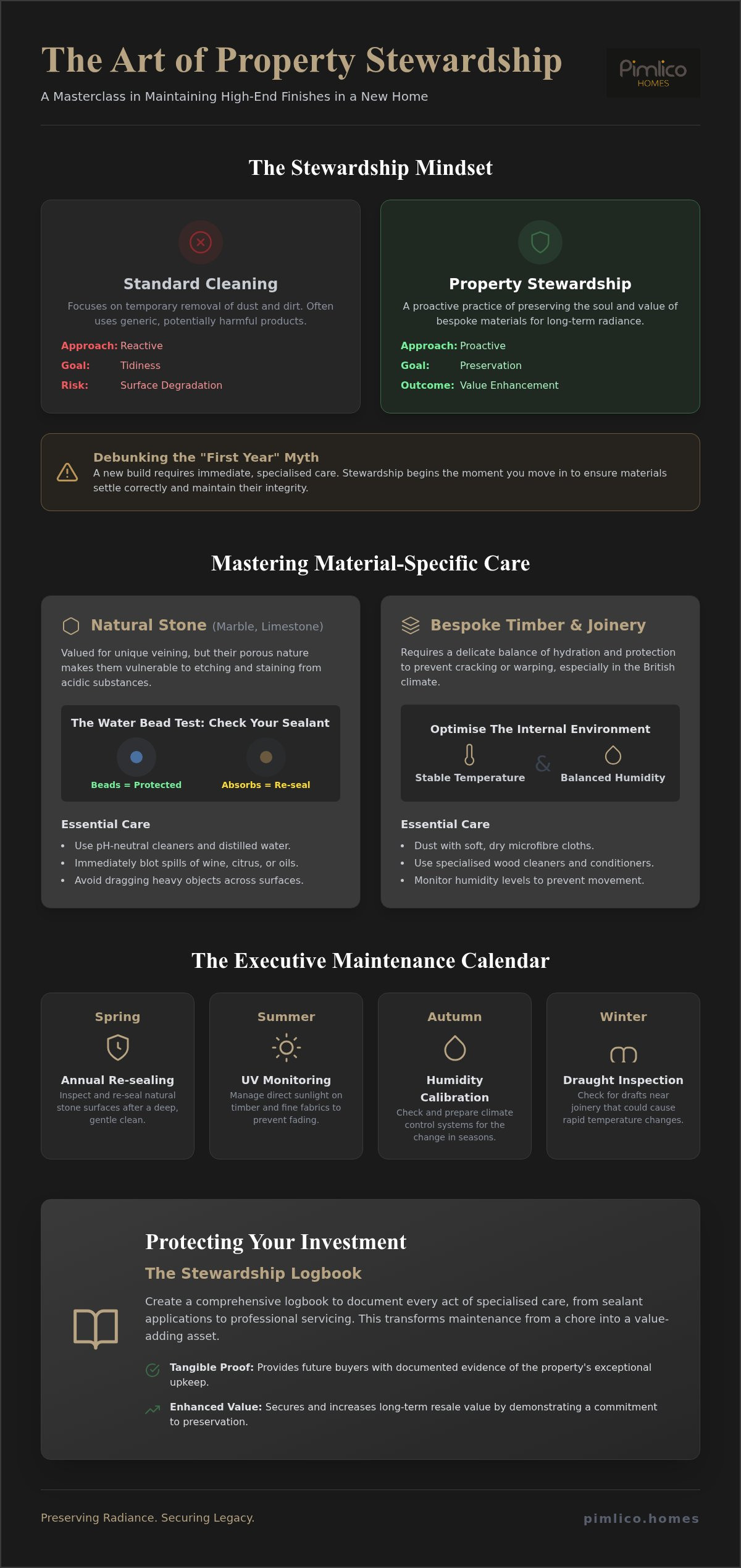 Maintaining High-End Finishes in a New Home: The Luxury Stewardship Guide