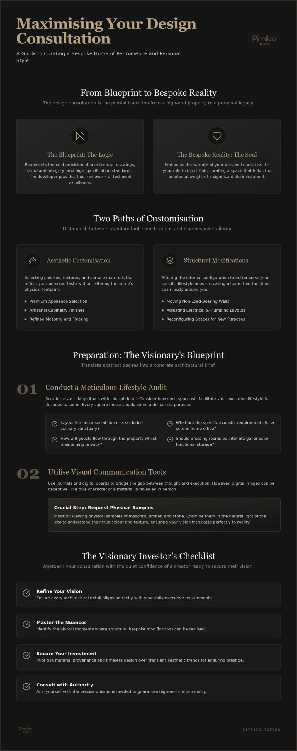Making the Most of a Developer Design Consultation: A Guide to Bespoke Luxury