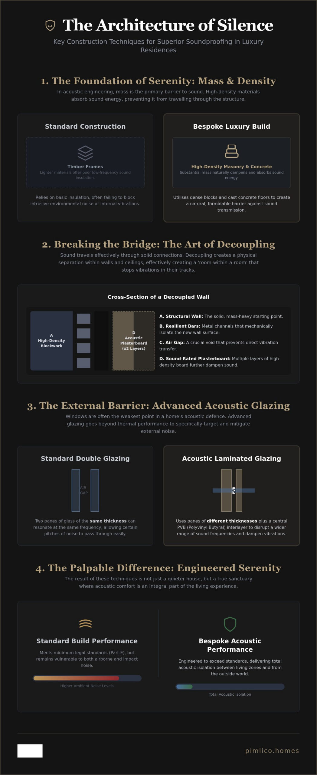 Soundproofing in Luxury Detached Homes: The Pursuit of Acoustic Serenity