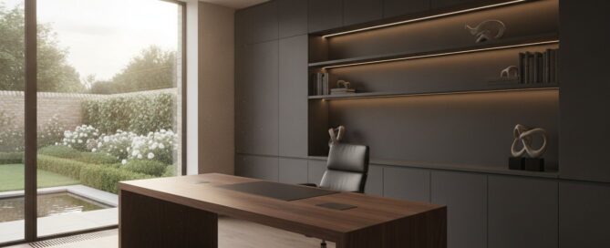 The Essential Features of a Luxury Home Office in a New Build