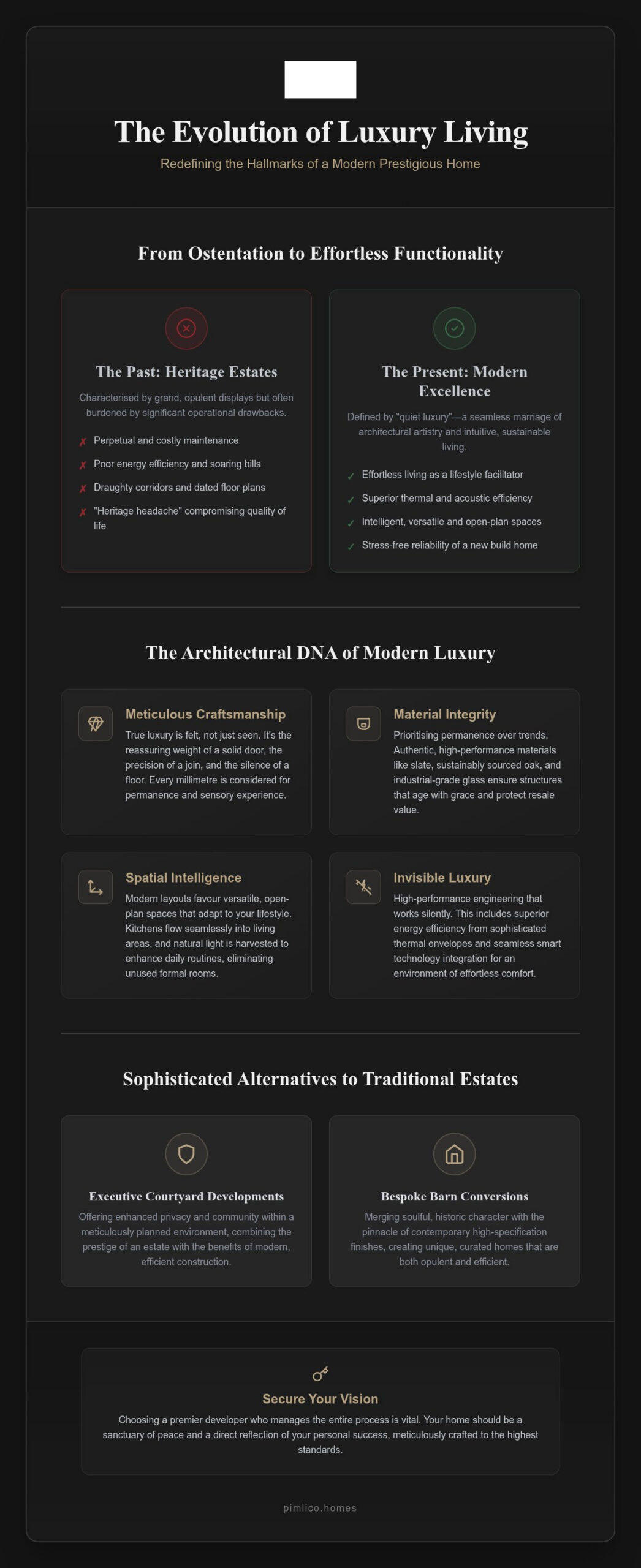 What Defines a Modern Luxury Home: Beyond the Traditional Estate