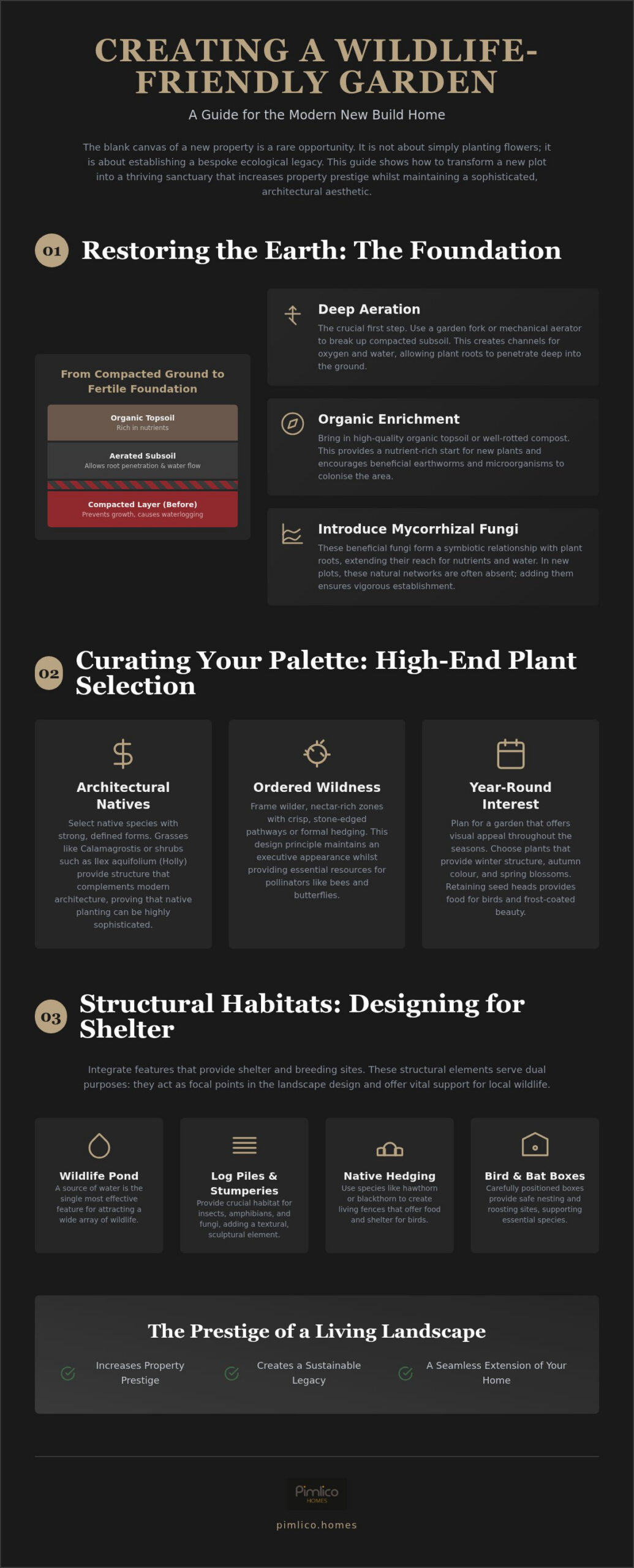 Creating a Wildlife-Friendly Garden in a New Build: A Guide to Sustainable Elegance