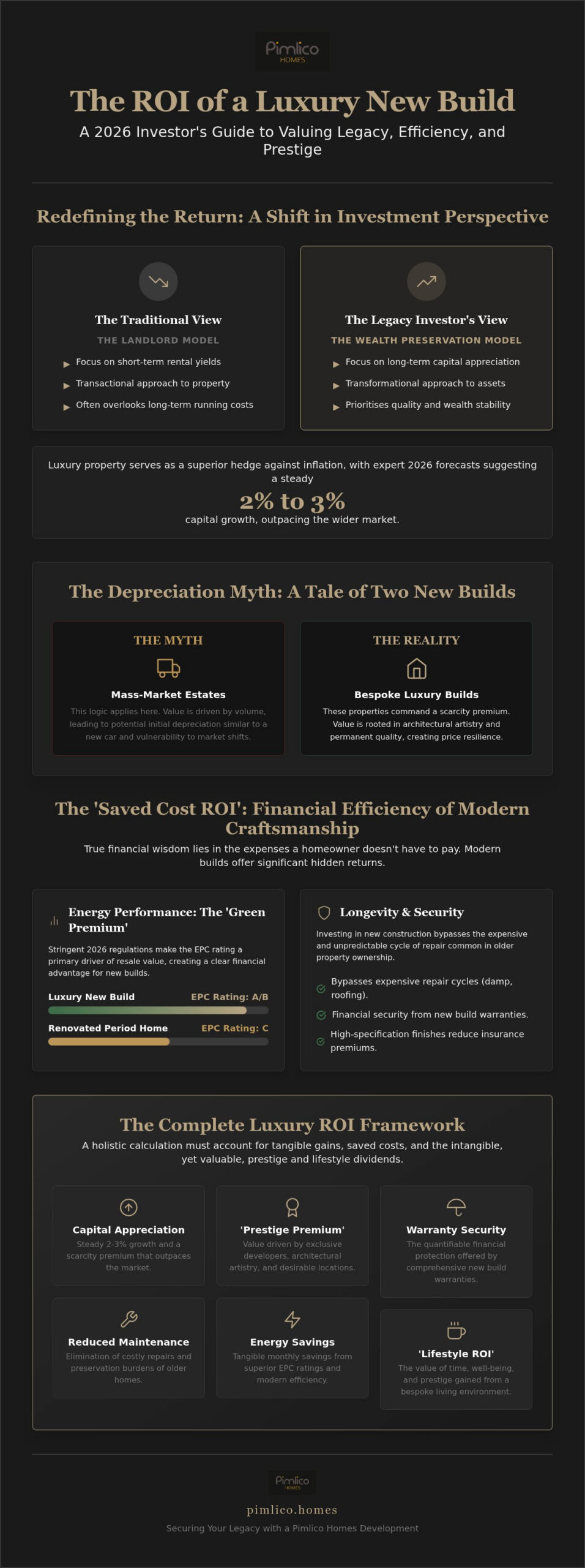 Calculating ROI on a Luxury New Build: A Sophisticated Investor’s Guide