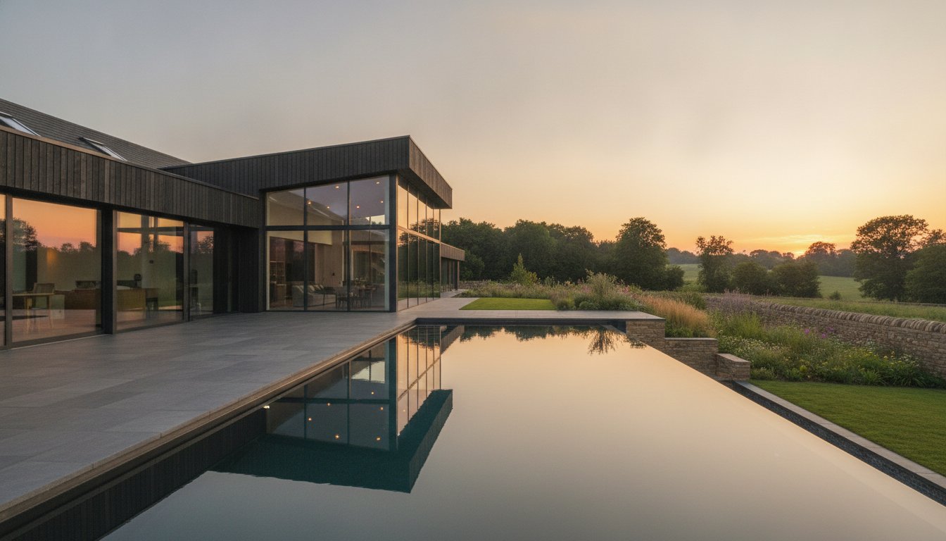 Luxury New Build Homes with Swimming Pools: The Architectural Integration Guide